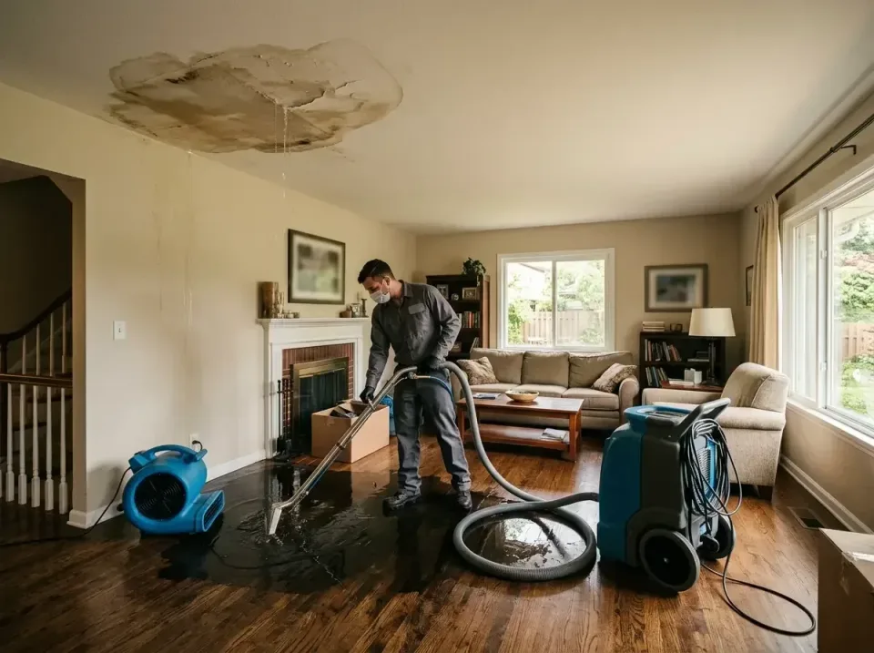 attic-pipe-burst-ceiling-drip-008 — frequently asked questions, Water Damage Restoration & Carpet Care in Tarentum, PA